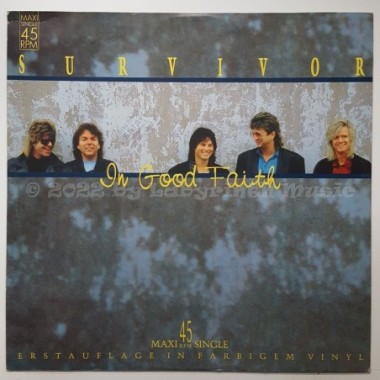 Survivor - In Good Faith • 12" Vinyl Maxi • NM - Labyrinth Music
