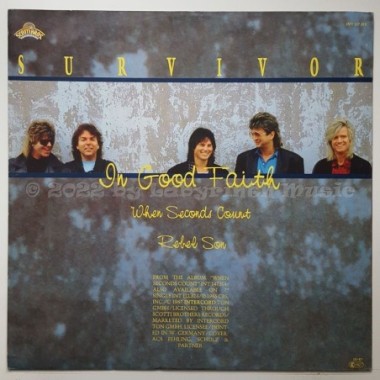 Survivor - In Good Faith • 12" Vinyl Maxi • NM - Labyrinth Music