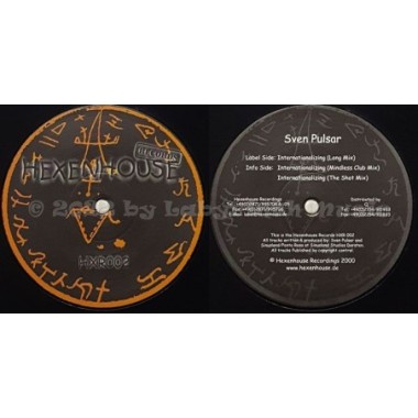 Sven Pulsar - Internationalizing • 12" Vinyl Maxi • NM - Labyrinth Music