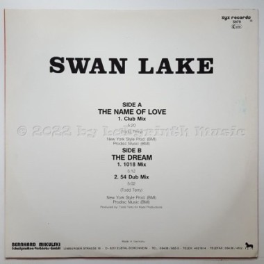 Swan Lake - The Name Of Love • 12" Vinyl Maxi • EX - Labyrinth Music