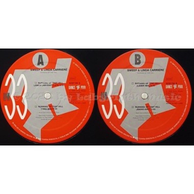 Sweep & Linda Carriere - Running Up That Hill • 12" Vinyl Maxi • MINT - Labyrinth Music