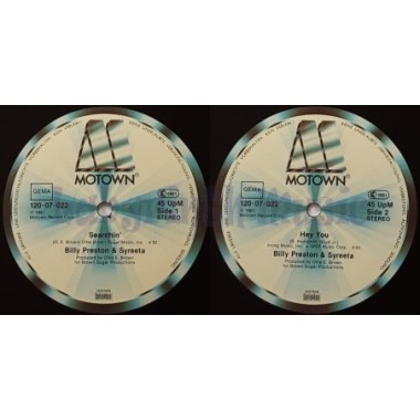 Billy Preston & Syreeta - Searchin' • 12" Vinyl Maxi • EX - Labyrinth Music