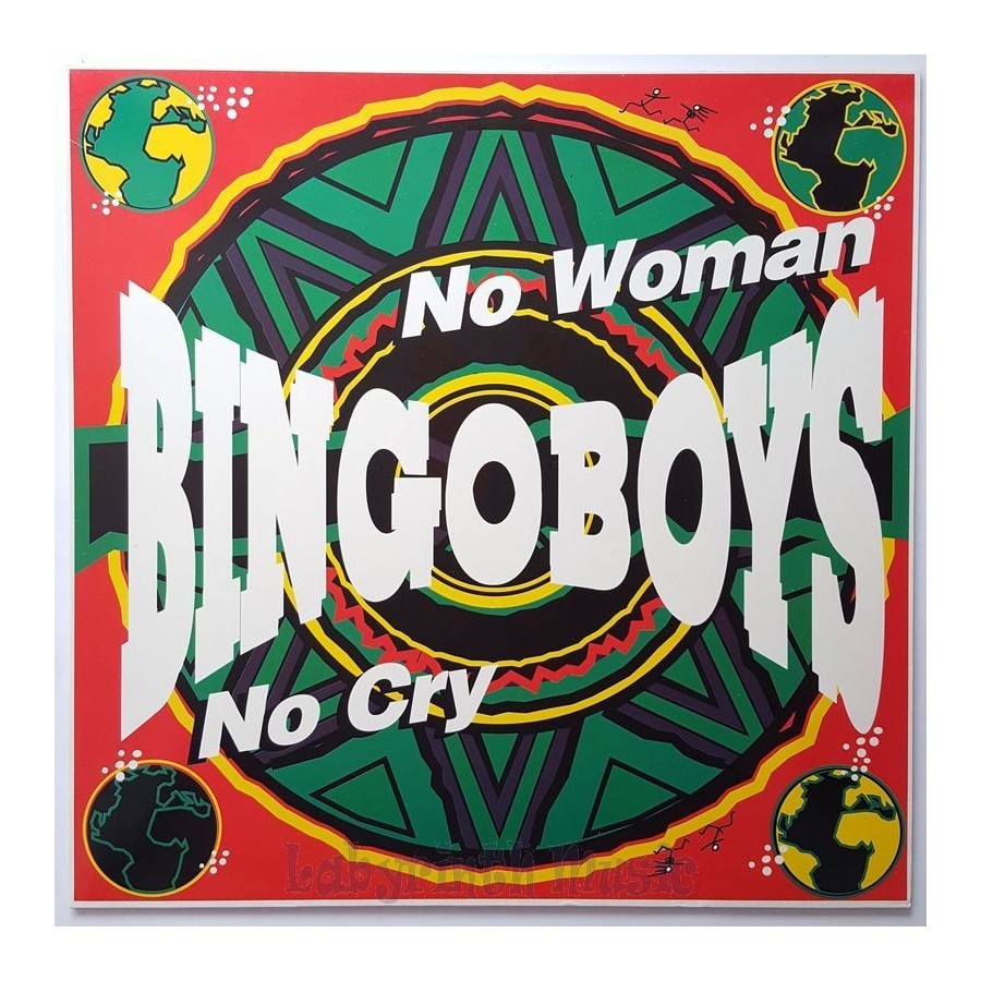 Bingoboys - No Woman No Cry • 12" Vinyl Maxi • MINT - Labyrinth Music