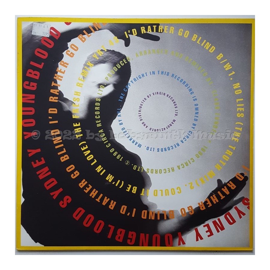 Sydney Youngblood - I'd Rather Go Blind • 12" Vinyl Maxi - Labyrinth Music