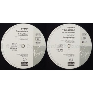 Sydney Youngblood - If Only I Could • 12" Vinyl Maxi • MINT - Labyrinth Music
