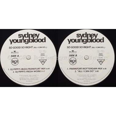 Sydney Youngblood - So Good So Right • 12" Vinyl Maxi - Labyrinth Music