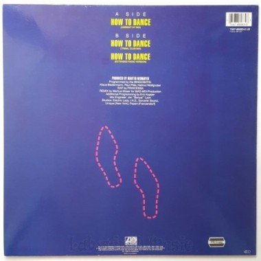 Bingoboys Feat. Princessa - How To Dance • 12" Vinyl Maxi • MINT - Labyrinth Music