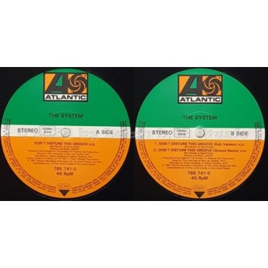 The System - Don't Disturb This Groove • 12" Vinyl Maxi • MINT - Labyrinth Music