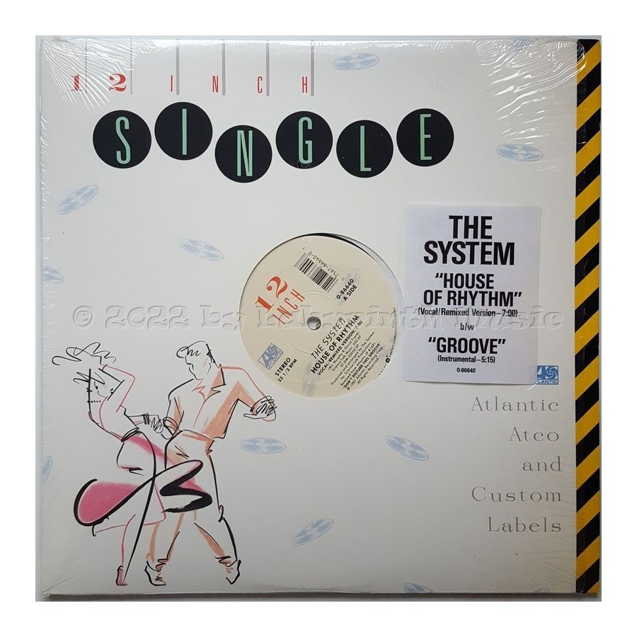 The System - House Of Rhythm • 12" Vinyl Maxi • MINT - Labyrinth Music