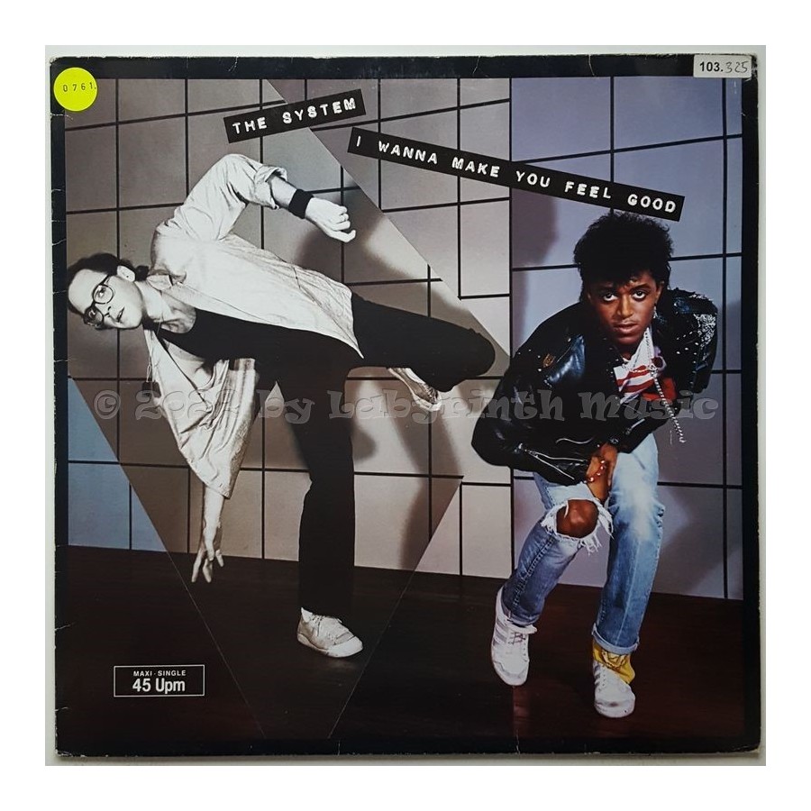 The System - I Wanna Make You Feel Good • 12" Vinyl Maxi - Labyrinth Music