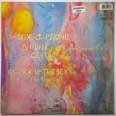 T.H. And The Funk Guitar - Sex-O-Phone & Funk Guitar • 12" Vinyl Maxi • NM - Labyrinth Music