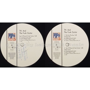 T.H. And The Funk Guitar - Sex-O-Phone & Funk Guitar • 12" Vinyl Maxi • NM - Labyrinth Music