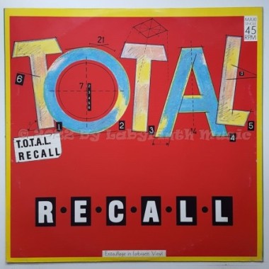 T.O.T.A.L. - Recall • 12" Vinyl Maxi • MINT - Labyrinth Music