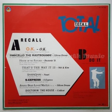 T.O.T.A.L. - Recall • 12" Vinyl Maxi • MINT - Labyrinth Music