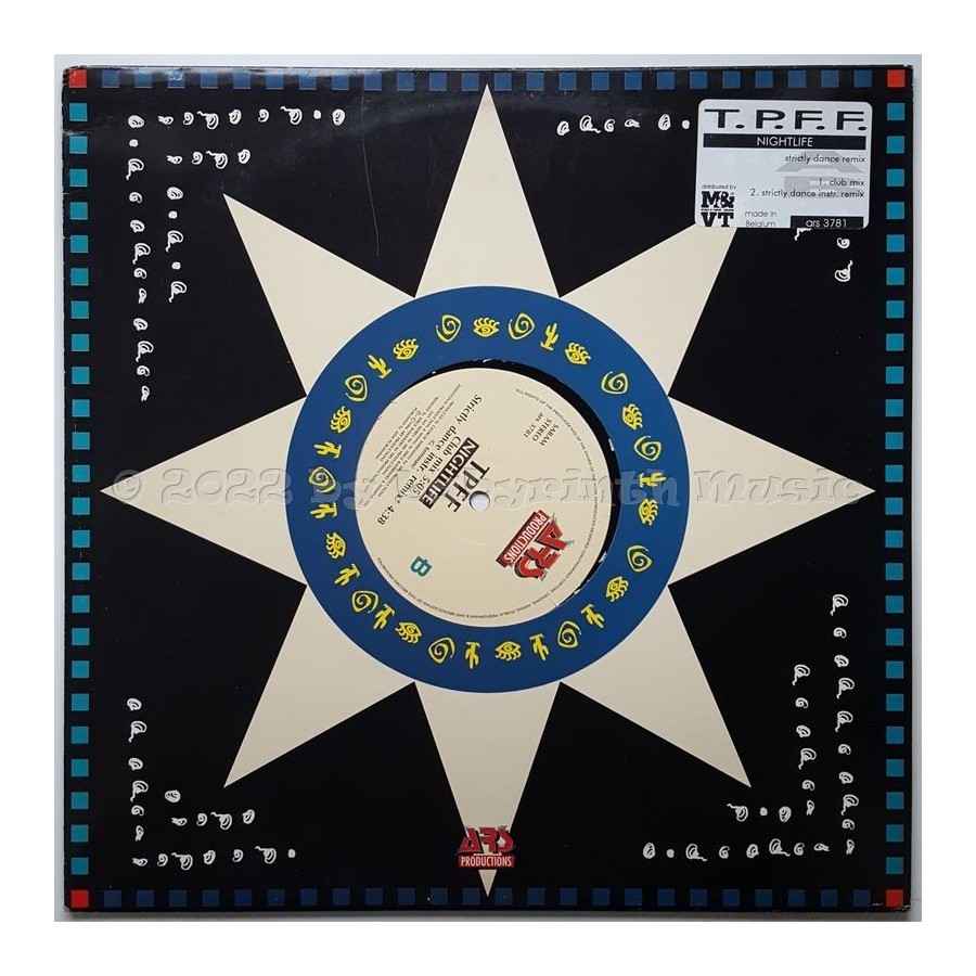 T.P.F.F. - Nightlife • Remix • 12" Vinyl Maxi • EX - Labyrinth Music