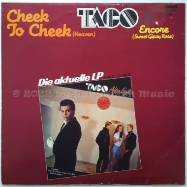 Taco - Cheek To Cheek • 12" Vinyl Maxi - Labyrinth Music