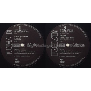 Taco - Cheek To Cheek • 12" Vinyl Maxi - Labyrinth Music