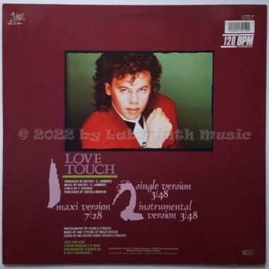 Taco - Love Touch • 12" Vinyl Maxi - Labyrinth Music