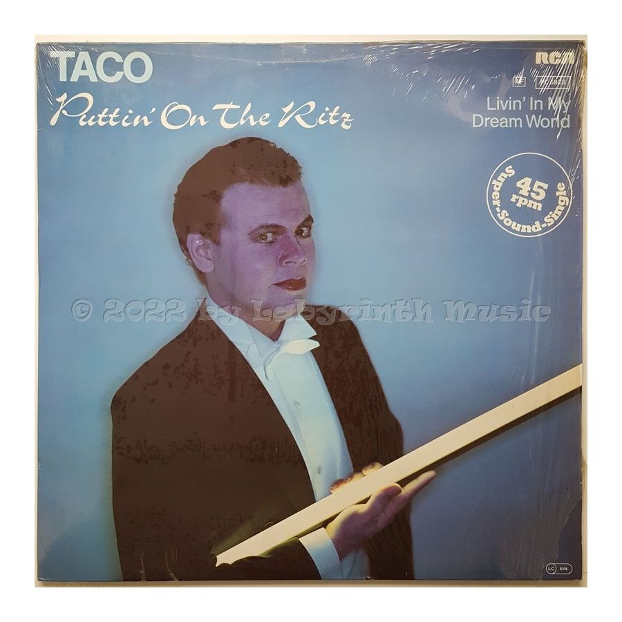 Taco - Puttin' On The Ritz • 12" Vinyl Maxi • EX - Labyrinth Music