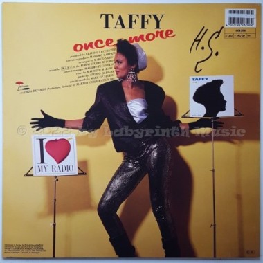 Taffy - Once More • 12" Vinyl Maxi • NM - Labyrinth Music