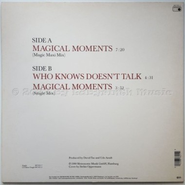 Tao - Magical Moments • 12" Vinyl Maxi • MINT - Labyrinth Music