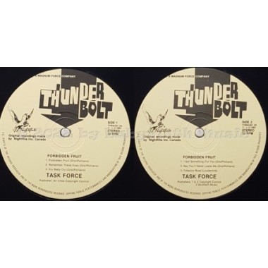 Task Force - Forbidden Fruit • 12" Vinyl LP • EX - Labyrinth Music
