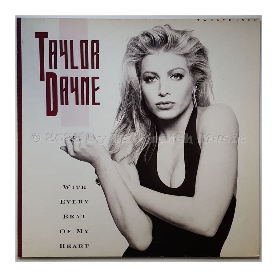 Taylor Dayne - With Every Beat Of My Heart • 12" Vinyl Maxi • EX - Labyrinth Music