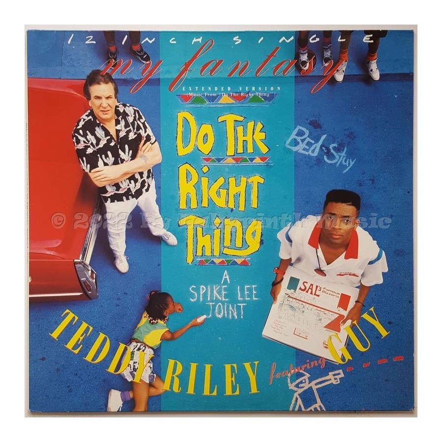 Teddy Riley Feat. Guy - My Fantasy • 12" Vinyl Maxi • EX - Labyrinth Music