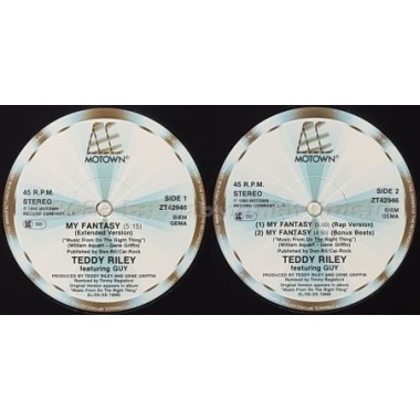 Teddy Riley Feat. Guy - My Fantasy • 12" Vinyl Maxi • EX - Labyrinth Music