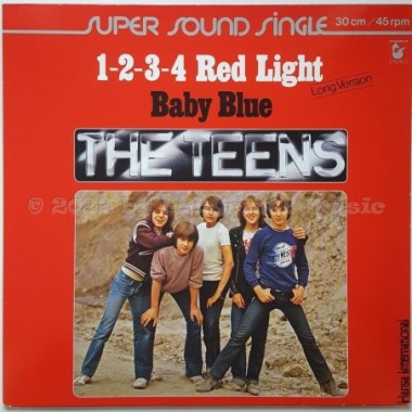The Teens - 1-2-3-4 Red Light • 12" Vinyl Maxi • NM - Labyrinth Music
