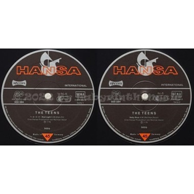 The Teens - 1-2-3-4 Red Light • 12" Vinyl Maxi • NM - Labyrinth Music