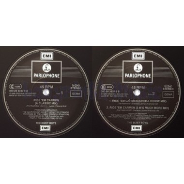 The Bizet Boys - Ride 'Em Carmen • 12" Vinyl Maxi • EX - Labyrinth Music