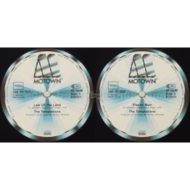 The Temptations - Law Of The Land • 12" Vinyl Maxi - Labyrinth Music