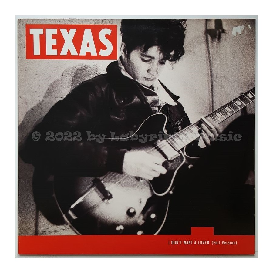 Texas - I Don't Want A Lover • 12" Vinyl Maxi • MINT - Labyrinth Music