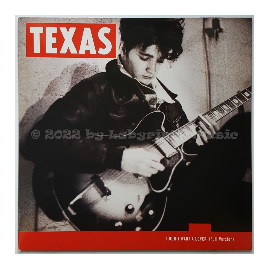 Texas - I Don't Want A Lover • 12" Vinyl Maxi • MINT - Labyrinth Music