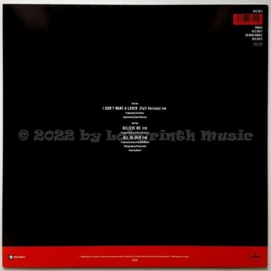 Texas - I Don't Want A Lover • 12" Vinyl Maxi • MINT - Labyrinth Music