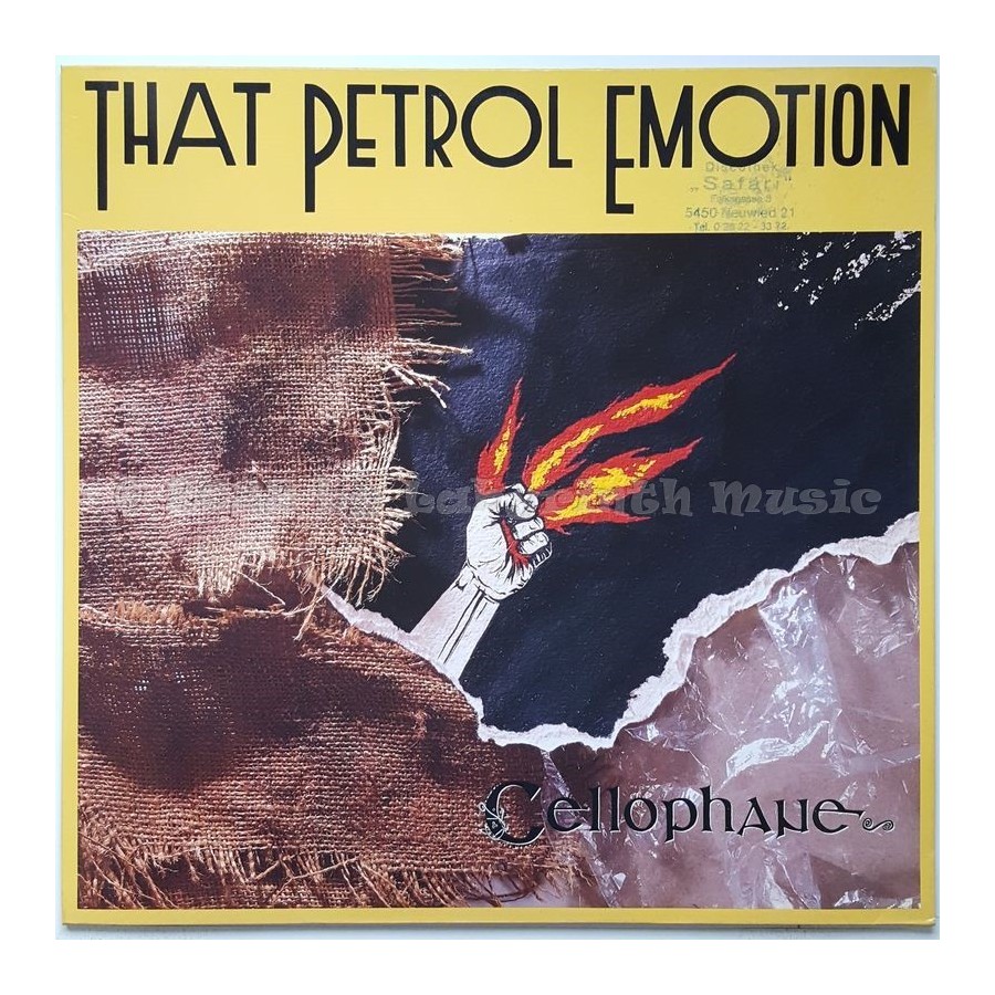That Petrol Emotion - Cellophane • 12" Vinyl Maxi • EX - Labyrinth Music
