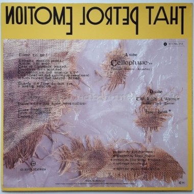 That Petrol Emotion - Cellophane • 12" Vinyl Maxi • EX - Labyrinth Music