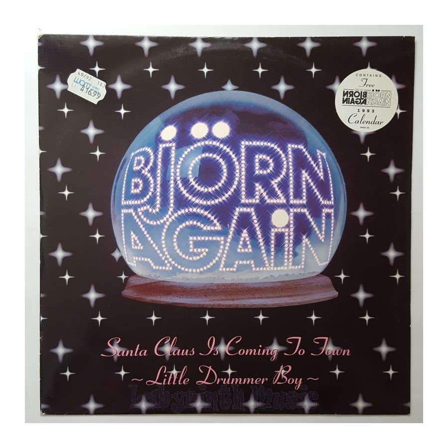 Bjorn Again - Santa Claus Is Coming To Town • 12" Vinyl Maxi - Labyrinth Music