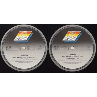 Thinkman - Hard Hat Zone • 12" Vinyl Maxi • MINT - Labyrinth Music