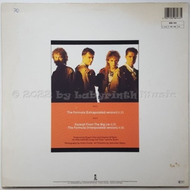 Thinkman - The Formula • 12" Vinyl Maxi - Labyrinth Music