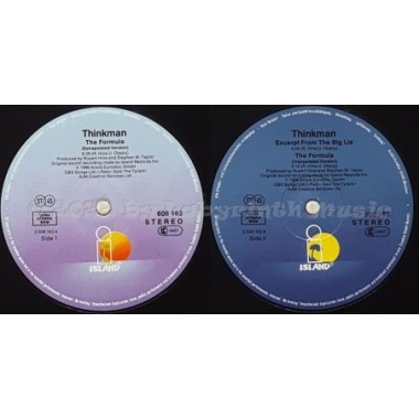 Thinkman - The Formula • 12" Vinyl Maxi - Labyrinth Music