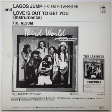 Third World - Lagos Jump • 12" Vinyl Maxi • MINT - Labyrinth Music