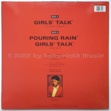 Thomas Barquee - Girls' Talk • 12" Vinyl Maxi - Labyrinth Music