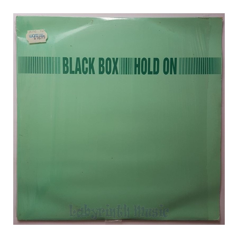 Black Box - Hold On • 12" Vinyl Maxi - Labyrinth Music