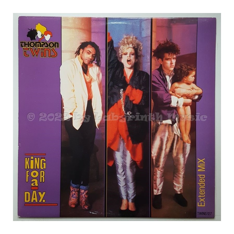 Thompson Twins - King For A Day • 12" Vinyl Maxi • EX - Labyrinth Music