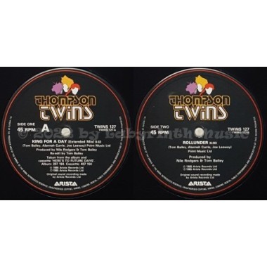 Thompson Twins - King For A Day • 12" Vinyl Maxi • EX - Labyrinth Music