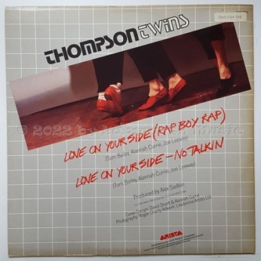 Thompson Twins - Love On Your Side • 12" Vinyl Maxi - Labyrinth Music
