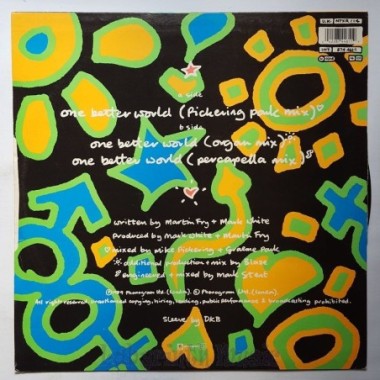 ABC - One Better World • Pickering Park Mix • 12" Vinyl Maxi • EX - Labyrinth Music