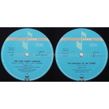 Tight Fit - The Lion Sleeps Tonight • 12" Vinyl Maxi - Labyrinth Music
